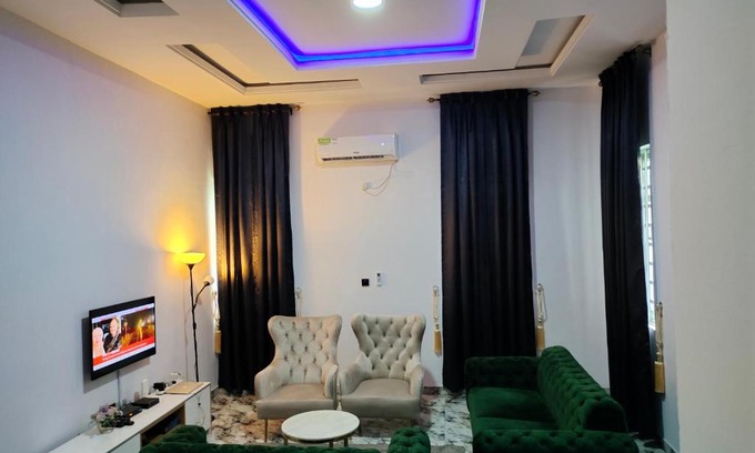 Lagos House | Short Let Masters Bedroom