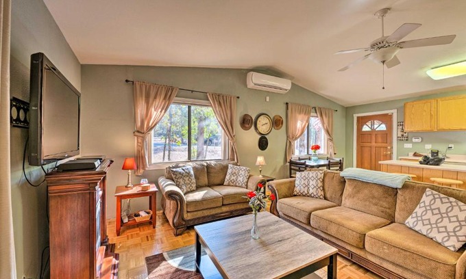 Torreon House | Show Low Home with Deck and Fire Pit, Near Trails