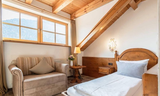Ettal House | Single room - Hotel Blaue Gams