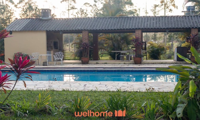 Sarapui House | Sitio em Sarapui com piscina e lareira