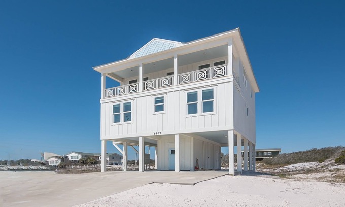 Surf Side Shores House | Sits 150ft from Beach, steps to private beach access, newly built, Private Pool