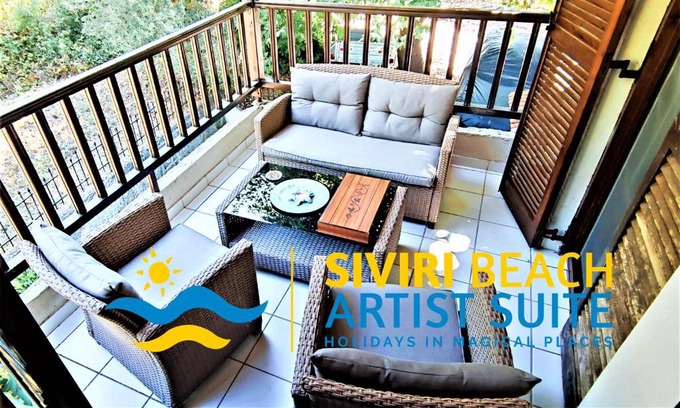 Siviri Apartment | Siviri Beach Artist Suite