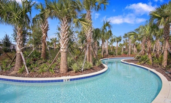 Sunridge Woods House | Solterra Elegantly 5BR4.5BA Villa w/private pool, Near Disney, FREE water park