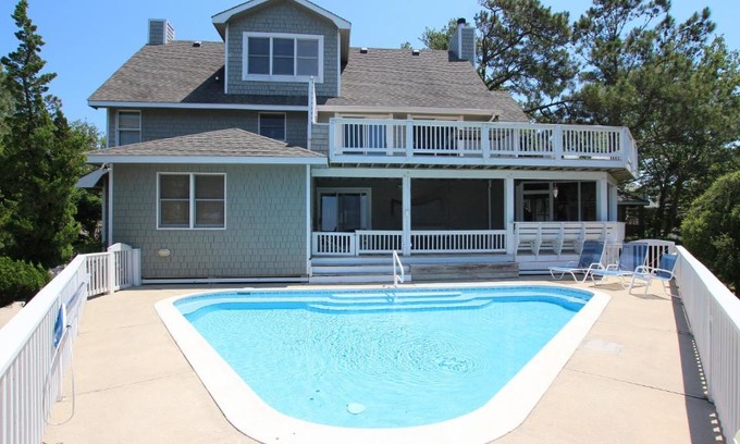 Corolla Light House | Soundfront, Sound views, Private Pool, Community Amenities, 532, Bayside Sunset