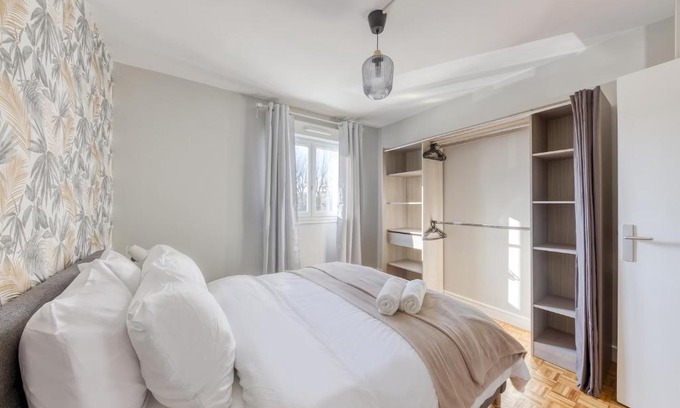 Noisy-le-Grand Apartment | Spacieux 3 pièces Paris/Disney