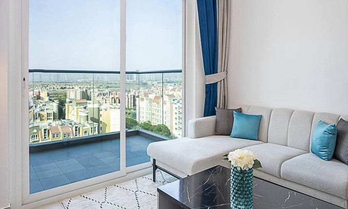 Discovery Gardens Apartment | Spacious 1BR Apt in Pearlz by Danube