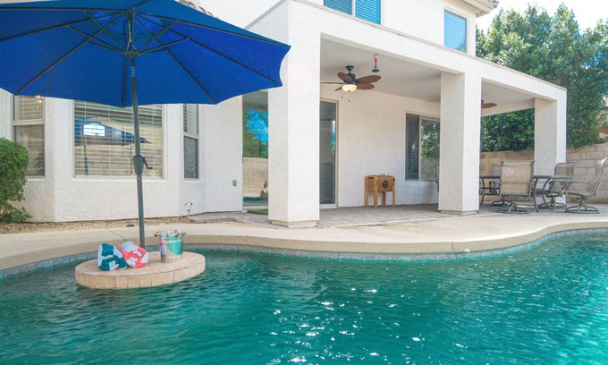 Val Vista Lakes House | Spacious 5 Bdr home,private pool, located in Val-Vista Lakes Gilbert, AZ