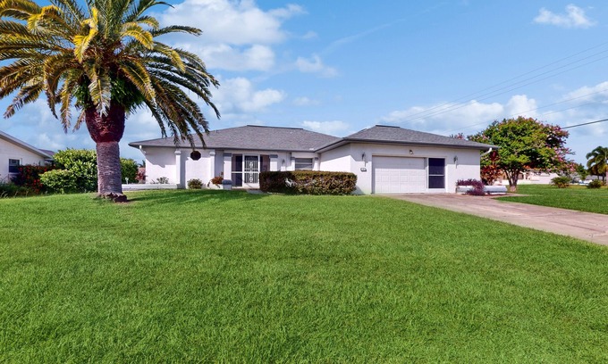 Edgewater House | Spacious Canal-View Home w/Private Pool - 5 Minutes to Sunrise Park