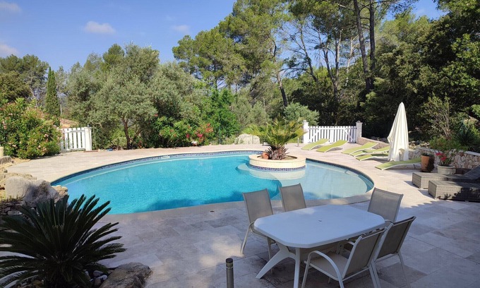 Entrecasteaux Villa | Spacious garden level in a quiet area close to tourist activitiesn