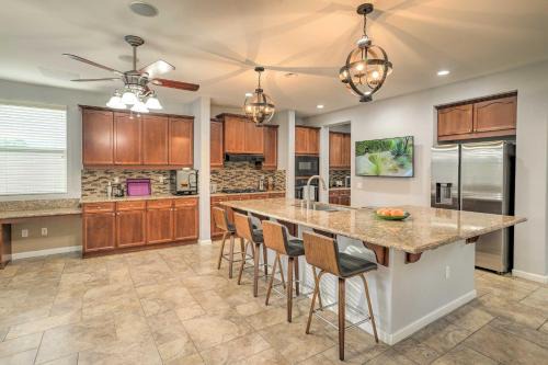 Indio House | Spacious Indio Home Pool, Grill, and Fire Pits
