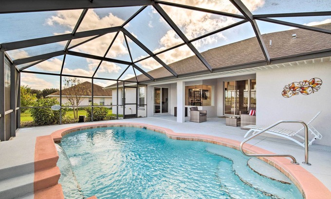 Ocala House | Spacious Ocala Home w/Lanai & Private Pool!