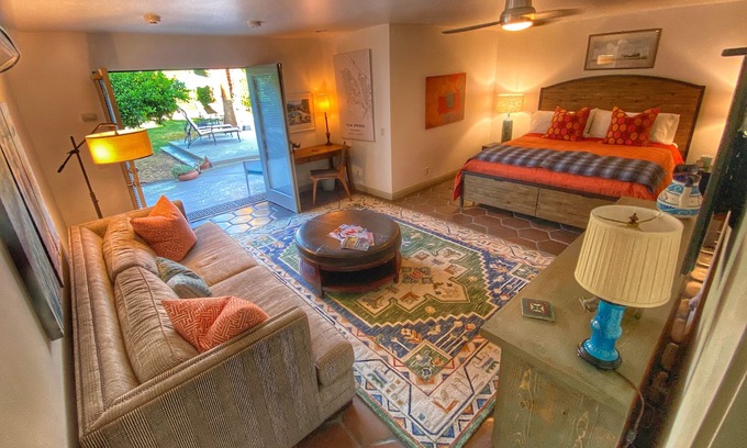 El Mirador House | Spacious, private, deluxe guest house; big yard, easy walk downtown