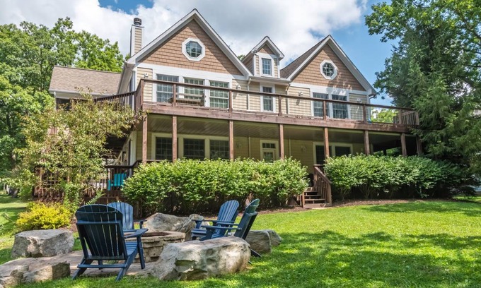 Waterfront Greens House | Stilwater Serenity: Private Indoor Pool, Dock Slip, Hot Tub, and More!