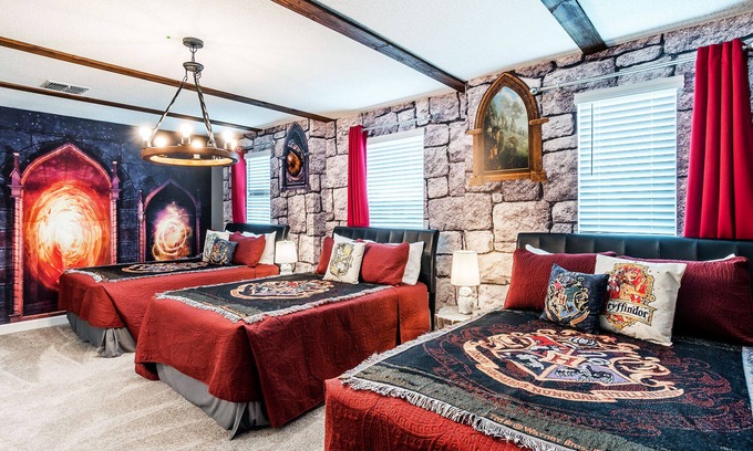 Kissimmee Villa | Storey Lake Themed BR & Game tables 21059