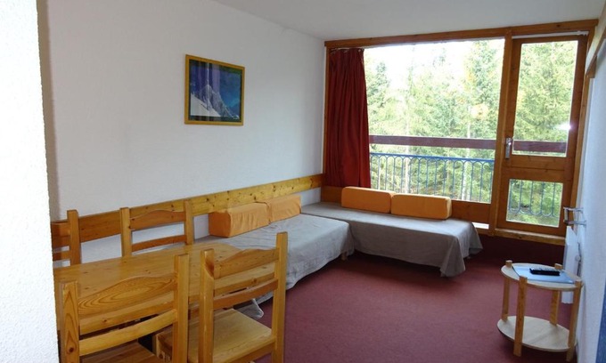 Arc-1800 Apartment | Studio 4 pers, proche pistes et commerces, cœur village Charvet, Arcs 1800 - FR-1-411-321
