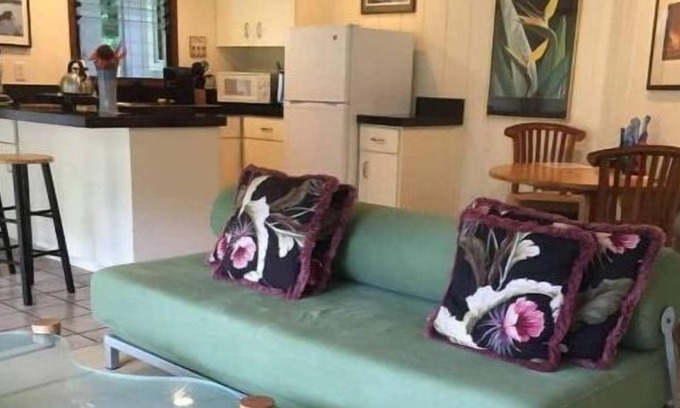 Wainiha Apartment | Studio apt > walk to beach, hiking trail,TVNR 5150