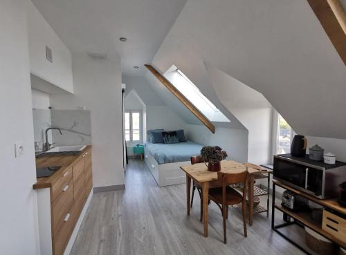 Lancieux Apartment | Studio cosy au bord de mer