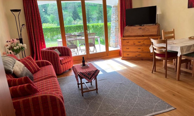 Val d'Illiez Apartment | Studio - La Vièze Thermes Park