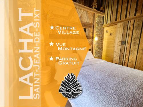 Saint-Jean-de-Sixt Apartment | Studio Lachat - Centre village, vue montagnes - AravisTour