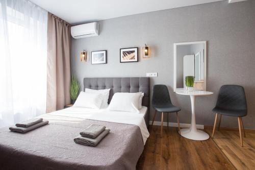 Petrovskoye Apartment | Studio with City View - 15th floor - Hrekivska str 5-1