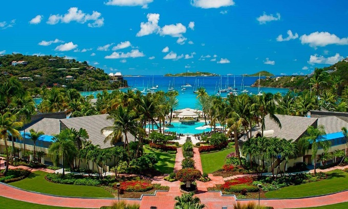 Contant Farms Resort | Studio with stunning views of Great Cruz Bay in beautiful Westin Resort St. John
