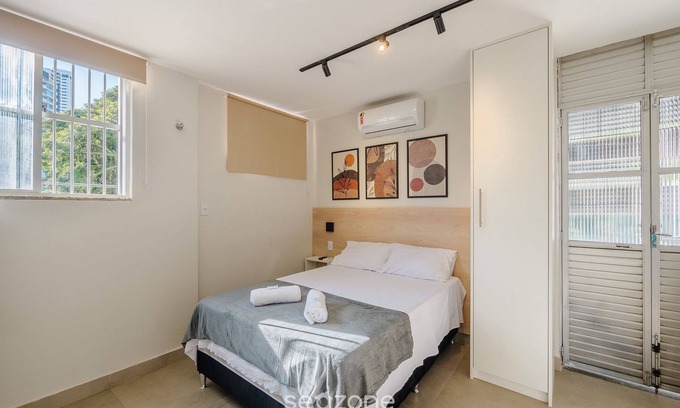 Chame-Chame Apartment | Studios 280m From Shopping Barra - ADE