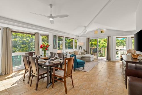 Princeville Apartment | Stunning 3br 3ba Corner Unit Villa of Kamalii, AC, Pool, Hot Tub Unit 23