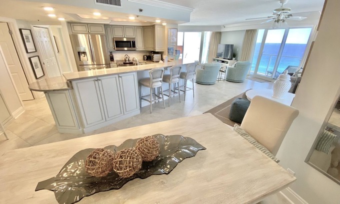 Gulf Pines Condo | Stunning Beachfront Condo with Gorgeous Views! 4349 BS2