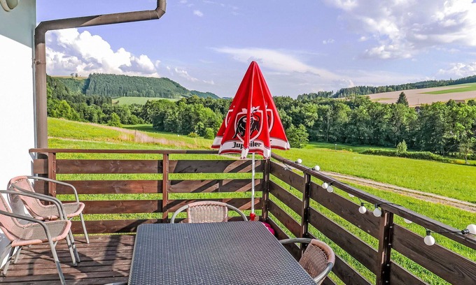 Starkov House | Stunning private villa for 8 guests with pool, WIFI, TV, patio, pets allowed and panoramic view