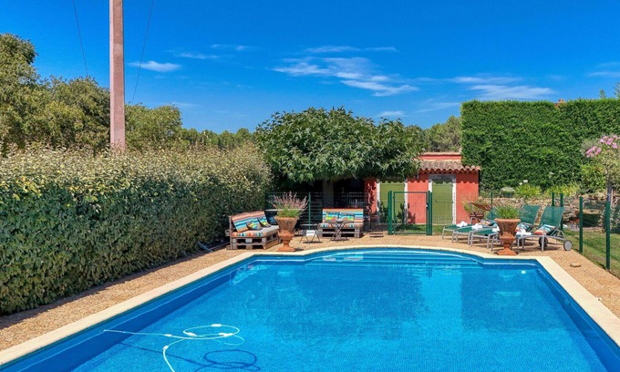 Evenos House | Stunning private villa for 8 guests with A/C, private pool, WIFI, TV and terrace