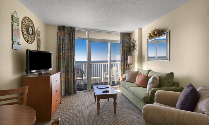 Arcadian Shores Resort | Stunning Oceanfront 1 Bedroom King + Official On-Site Rental Privileges