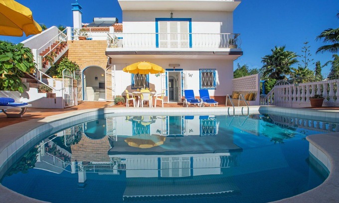 Alpouvar Villa | Stunning private villa for 4 people with private pool, WIFI, A/C, TV and patio