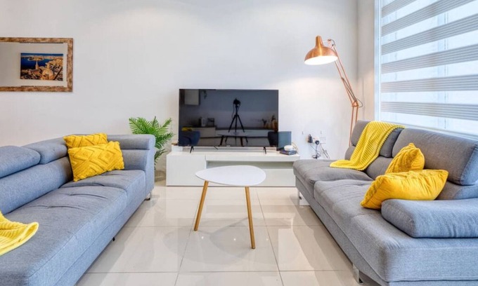 Marsaxlokk Apartment | Stylish 3BR Apt in Marsaxlokk with Private Terrace