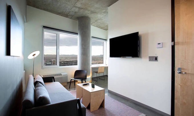 River North Art District Hotel | Stylish Skyline Suite with Stunning City Views, Spacious Interiors, and Luxury