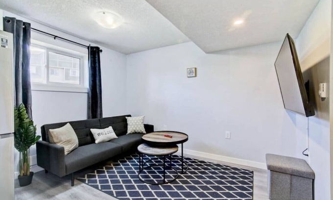 Calgary RV Rental | Suite Life by Nose Hill with Parking Firepit