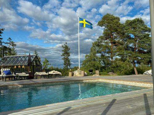 Eskilstuna House | Summer House With Pool On Hilltop In Ostra Knall