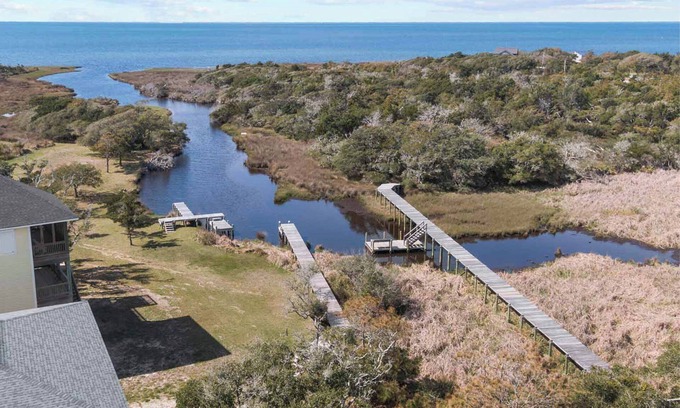 Frisco House | SUMMER SAVINGS - Canalfront Dog Friendly Home with Elevator & Private Boat Dock