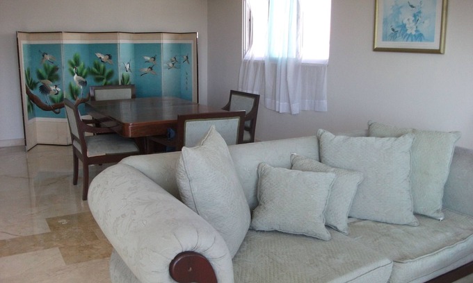Ensanche Independencia Condo | Sunny furnished condo in S. D., D.R., sleeps up to 5 (3 Beds), 3 1/2 BA, Gazcue