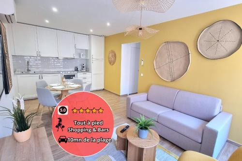 Cogolin Apartment | SUNNY Neuf - Climatisé - Centre ville