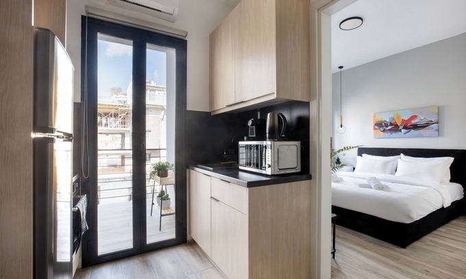 Petralona Apartment | Sway - Chic 1-BR Apt & Balcony in Athens