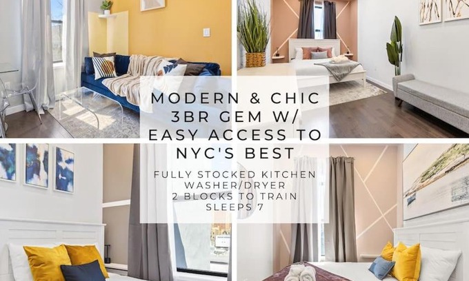 Harlem Apartment | SWJ 5th - Perfect for Tourism: Near Train, Times Sq, Dining