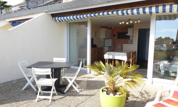 Arzon Apartment | T2 Apartment for 4 Terraces in Kerjouanno