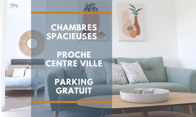 Montauban Apartment | T3 Spacieux et Chaleureux - Montauban Centre