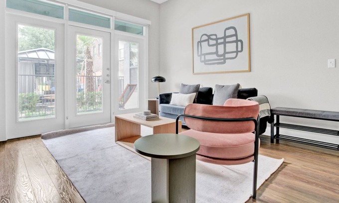 Mueller Apartment | Tasteful Mueller 1BR w/ Pool, W/D & Gym, nr park, by Blueground