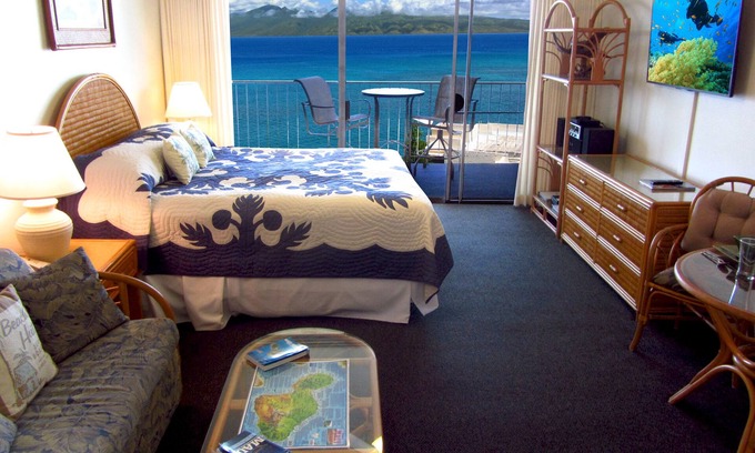 Kahana Condo | The Best Ocean View Studio Condo at the Royal Kahana Oceanfront Resort