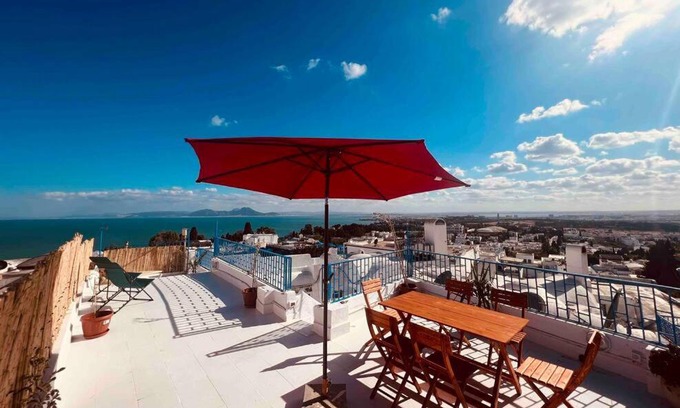 Sidi Bou Said House | The Blue Sea View Sidi Bou Said