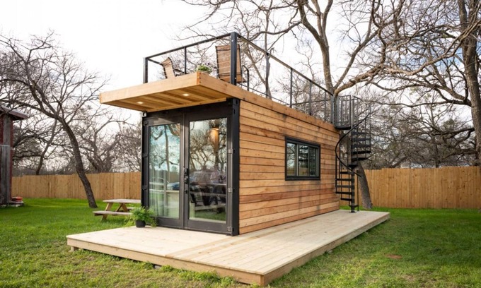 Waco Apartment | The Classic Tiny Cargohome 12 min to Magnolia Silos Baylor