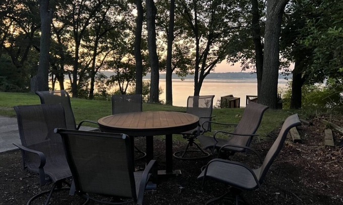 Montague House | The Perfect Place: Close to town, with 100' of private lake frontage.