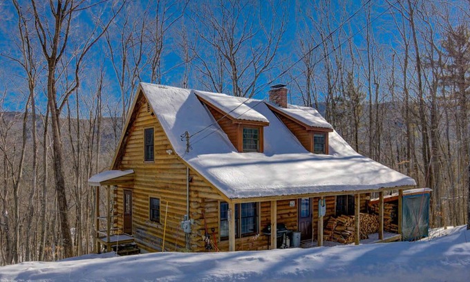 Birchview by the Saco Cabin | The Quintessential Cabin Up North | Prime Location