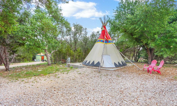Driftwood Cabin | The Tipi - a unique camping experience with a twist!